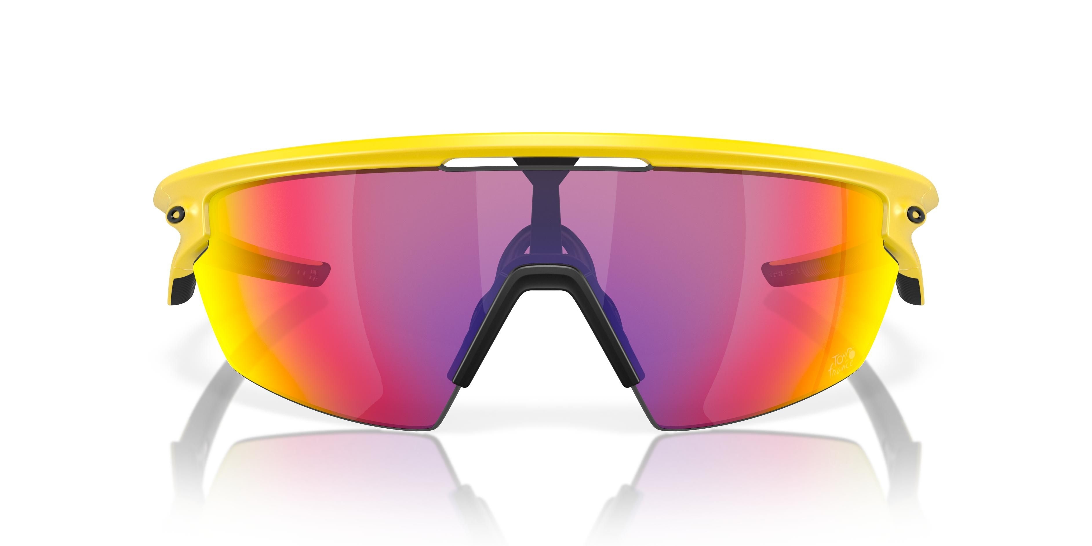 Oakley SPHAERA TOUR DE FRANCE (OO9403-940312) | Unisex Sarı Güneş Gözlüğü
